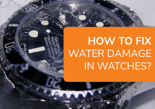 how to fix water damage in watches