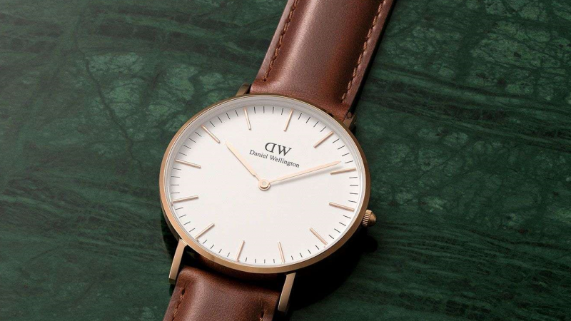 daniel wellington leather watch strap